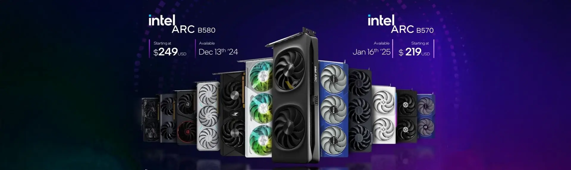 Intel Arc Battlemage les premiers GPU new gen avant le CES 2025